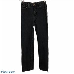 NYDJ dark wash blue jeans straight leg